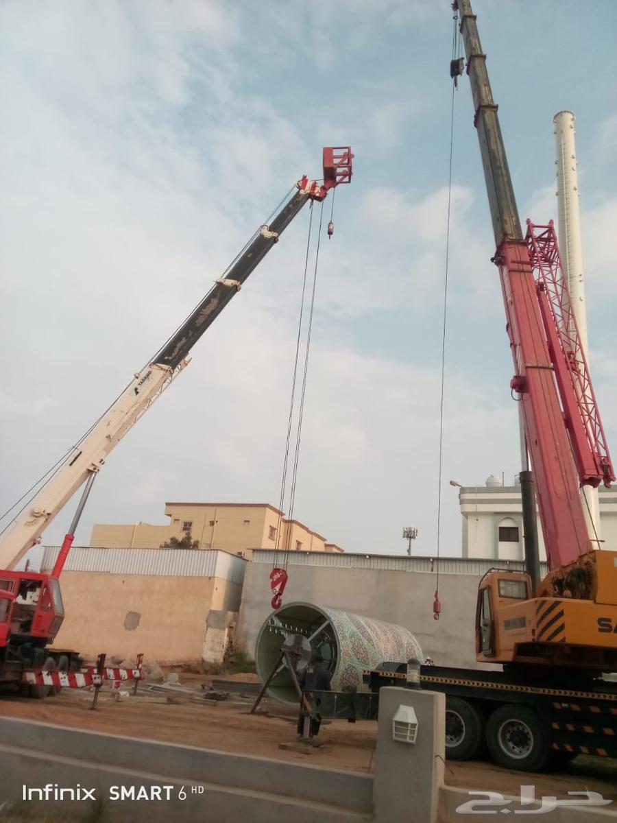 Crane surface rental on daily and monthly basis for heavy equipment throughout Jeddah630719468311051122