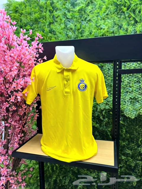 تيشرت بولو النصر مع طباعة رونالدو متوفر بجميع المقاسات63470450487809112
