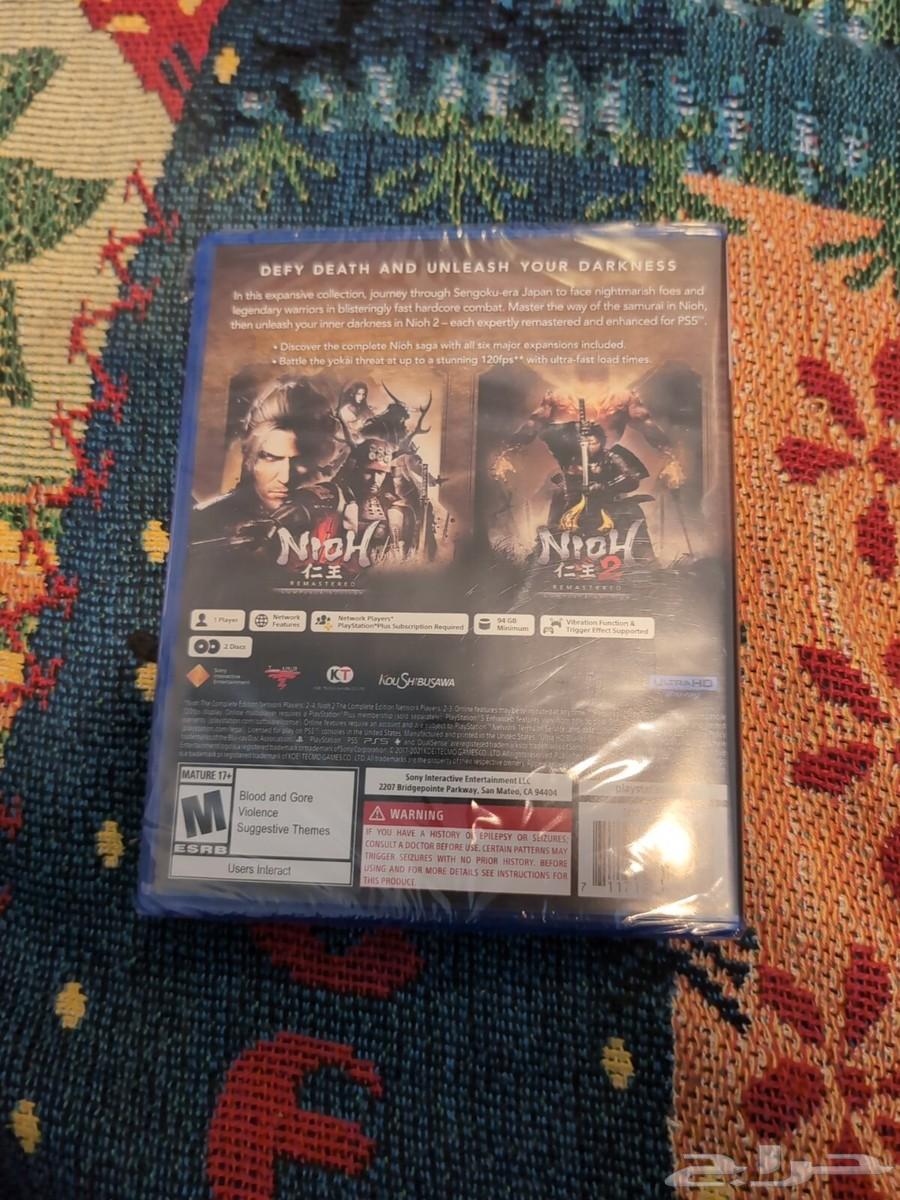 Tape for sale, no scratches, new, the game NIOH part one and two63058428430595112