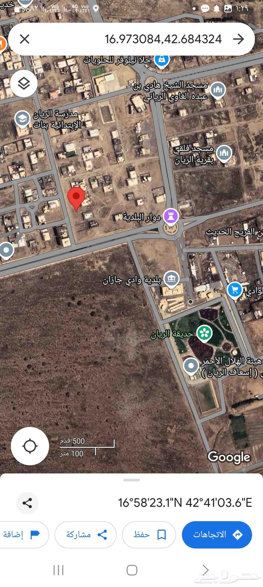 ارض للبيع في جازان حي الريان63014281286147113