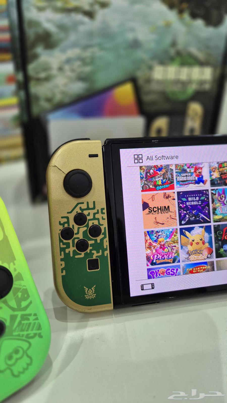 Nintendo switch oled نسخة خاصة مهكر63041612915457113