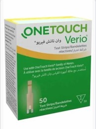 شرائط لقياس السكر 50شريط شرائط لجهاز one touch verio631100367558421121