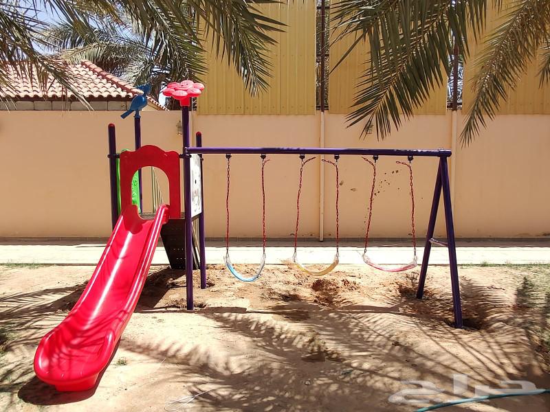 العاب مراجيح دوارة ارضيات وزحاليق ونطاطات بمقاسات مختلفة63107893892739117