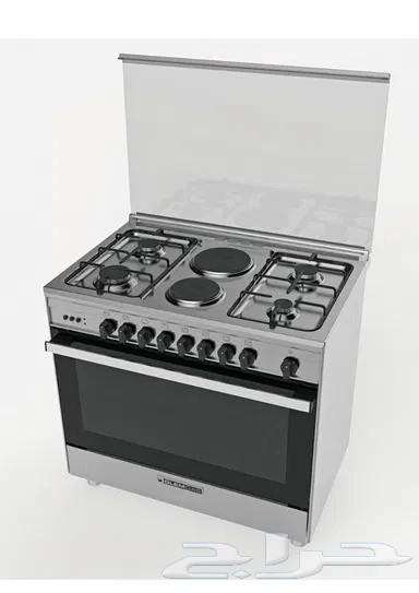 فرن 6 عيون (اربع اعيون غاز واثنين كهرباء)63104578546306114