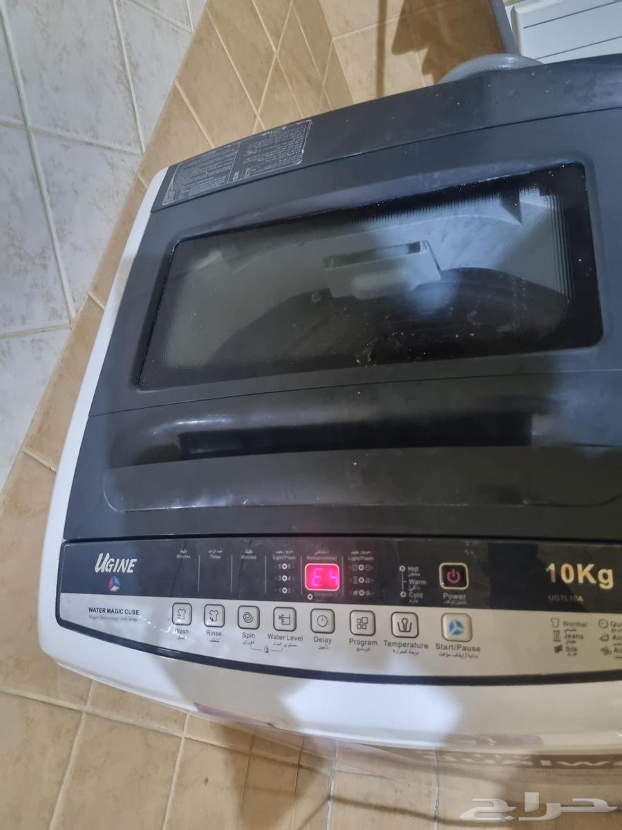 غسالة يوجين 10 كيلو تحميل علوي بحالة الجديدة و السعر 500ريال63096712918657115