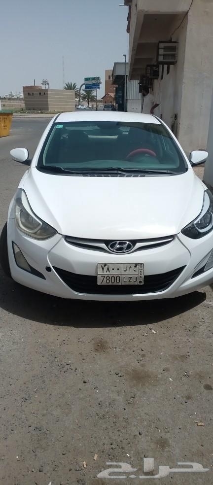 Hyundai Elantra 2016, 2000cc, automatic transmission, good condition63149135406851111