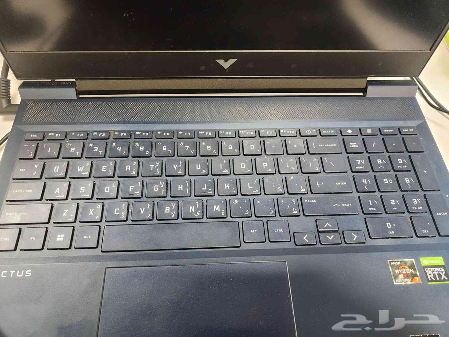 لابتوبi7 HP victus ذاكره مؤقته ram 64 G ذاكره دائمه 4 تيرا63066006071170114