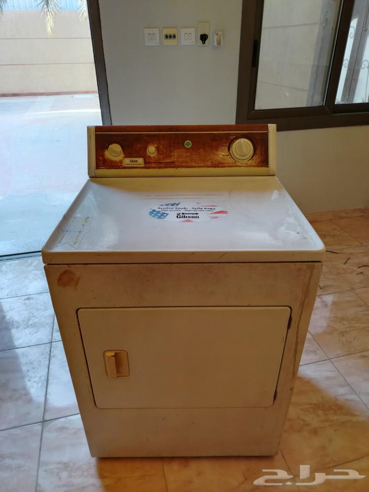Electric clothes dryer, Gibson American brand, in good condition, for 400 riyals only.63111207703171112