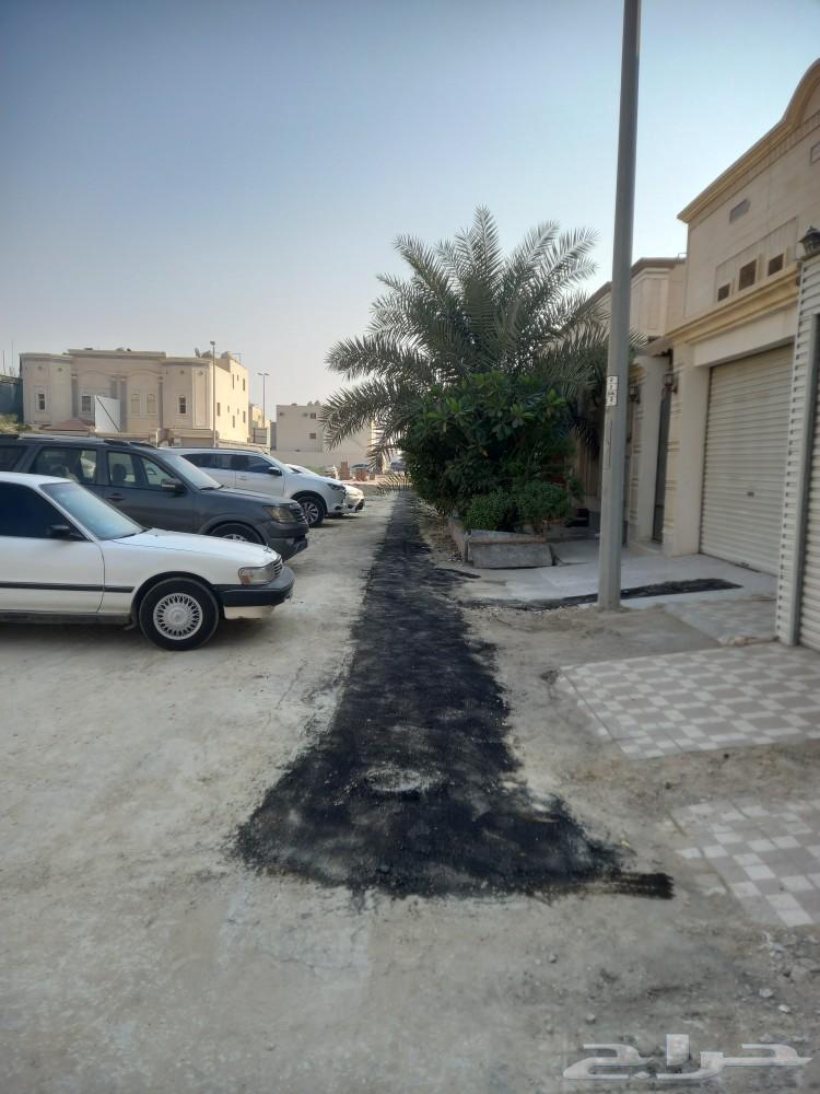 اعمال اسفلت وتوصيل الوصلات الخارجي ودفن البيارات اعمال مبشور63011611678594112
