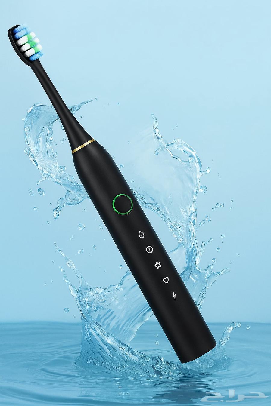 Electric toothbrush with 8 heads and 6 cleaning modes630338124710431129