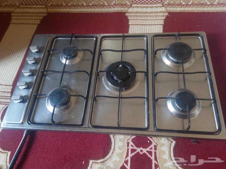 بوتجاز مسطح 5 شعله واسطوانة غاز بالخرطوم والمنظم63048536804865111
