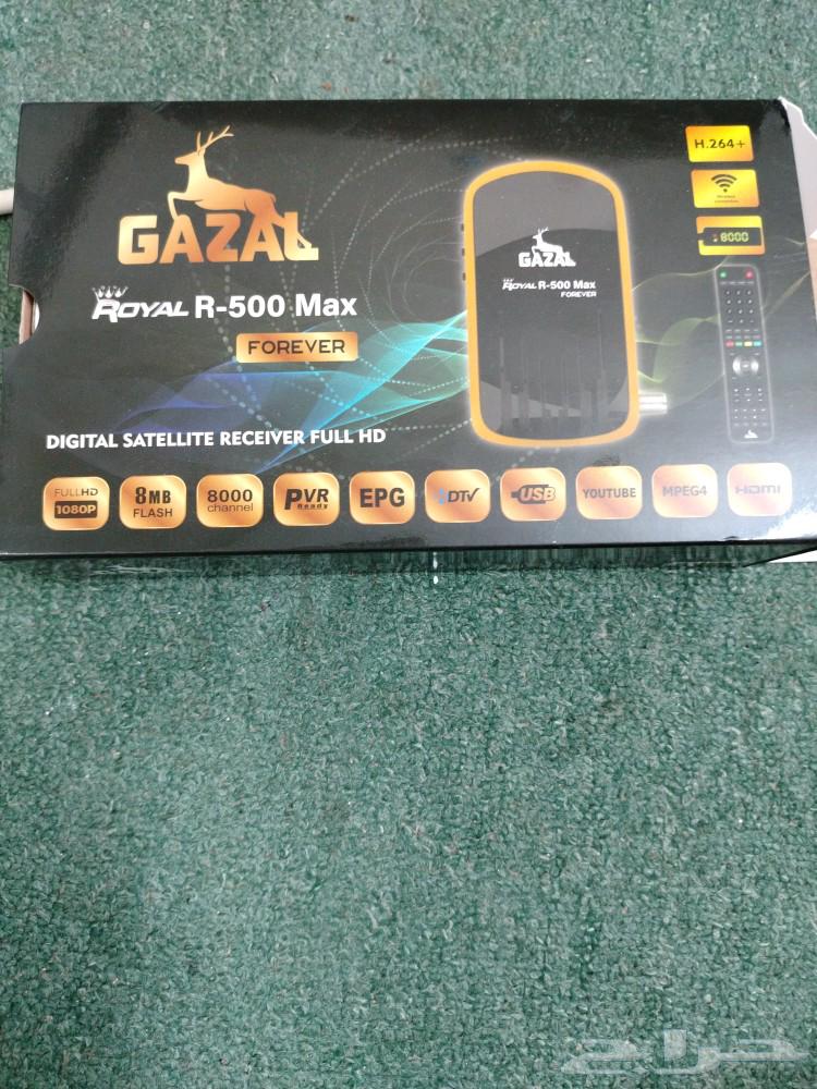 رسيفر الغزال بحاله جيده جديد بالكرتون استعمال ايام السعر 175630358062900511115