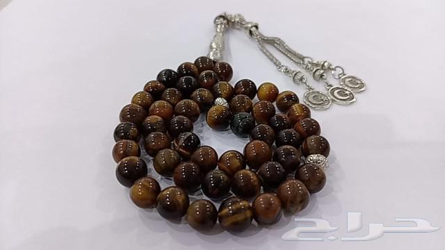 سبحه عين النمر خرز 8مم63012245221123111