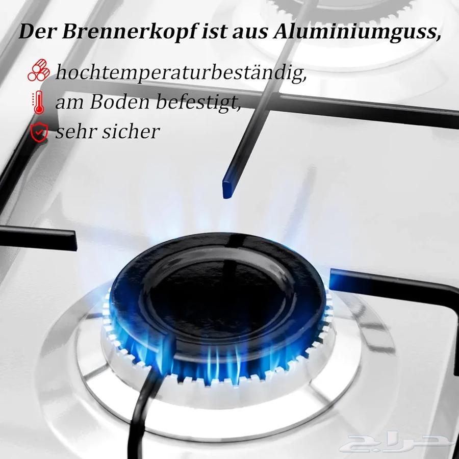 Flat gas stove for home, desert and trips with two years warranty63031177702019111