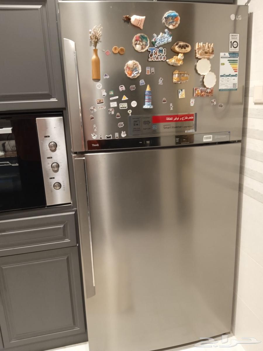 ثلاجة LG smart inverter refrigerator63030343664514115