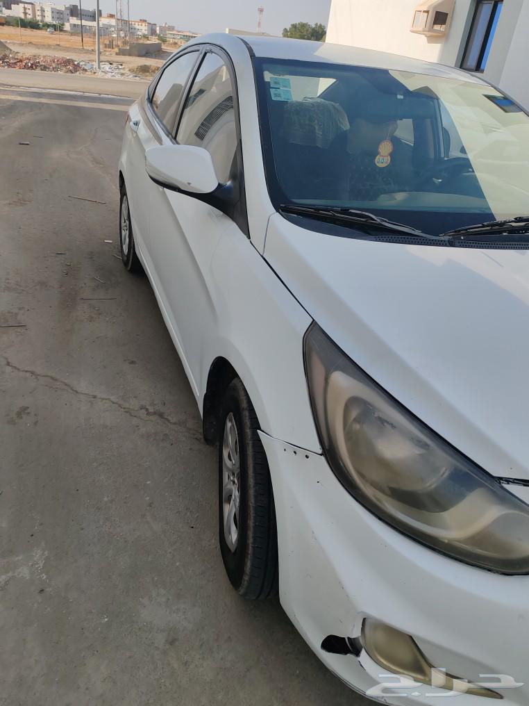 هونداي اكسنت 2013 ماشيه 600 وعليها ماتشكي من اي عيب جرب وفحص63028853455875114