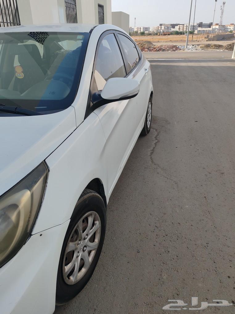 هونداي اكسنت 2013 ماشيه 600 وعليها ماتشكي من اي عيب جرب وفحص63028853455875113