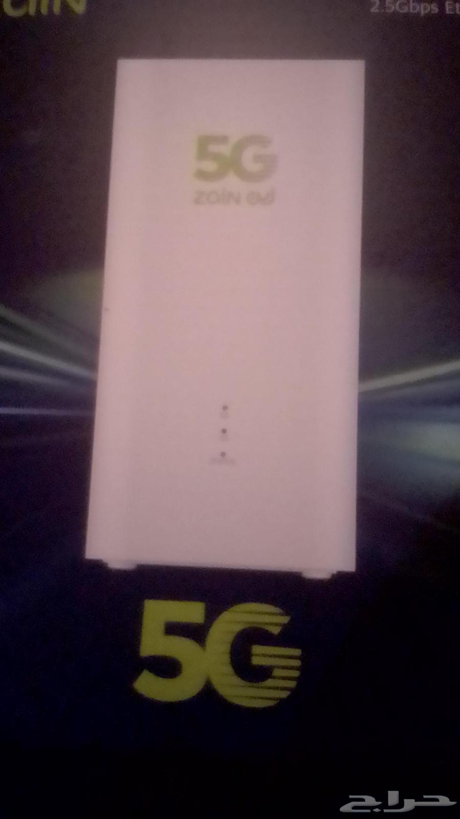 We have a Zain and Mobily 5G router63021065024001111