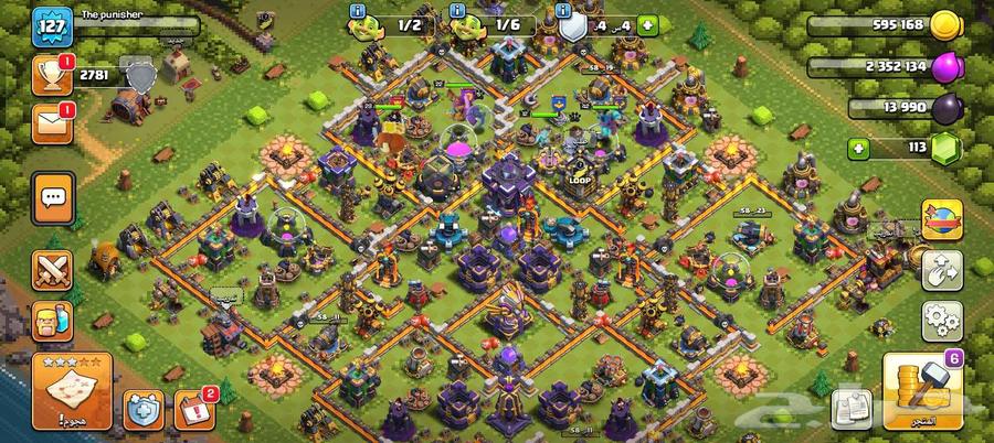 A Clash of Clans account with Town Hall 15, almost maxed except for the walls.634706919011851122
