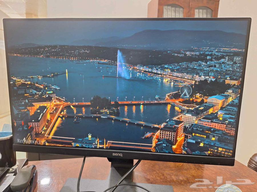 شاشه كمبيوتر Benq مستعمله 24 بوصه63021081951361117