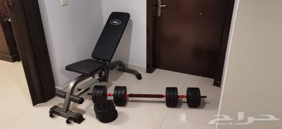 بنش قابل للتعديل   دمبلين و بار   50 كيلو63021065011714111