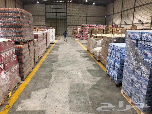مستودعات اغذية لتاجير بالمتر وبالطبليات مرخصه من الهيئه63013828344962112