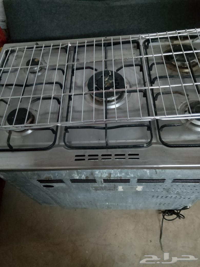 فرن 5عيون شبه جديد للبيع استعمال خفيف و انبوبه غازه63019337061762112