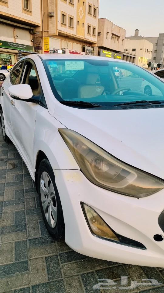 hyundai elantra 2015 for sale available 25000ريال63016984060291112