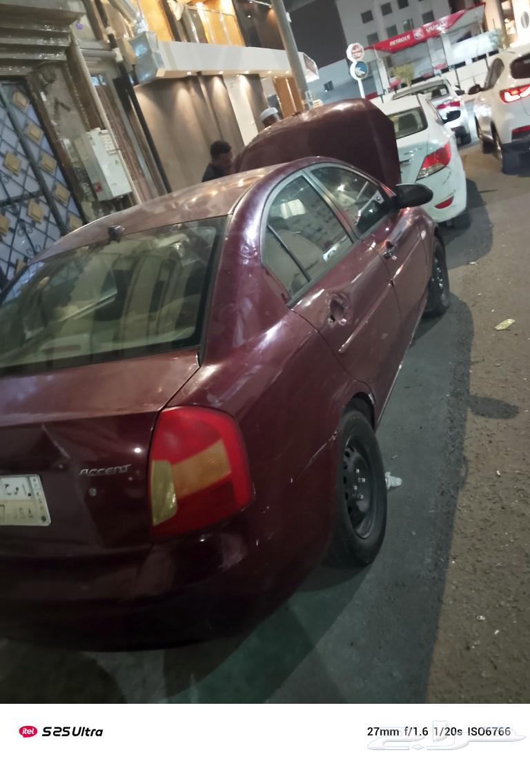Accent 2008, investment SAR 195, inspection expired, air conditioning working, everything works.63016538296194112