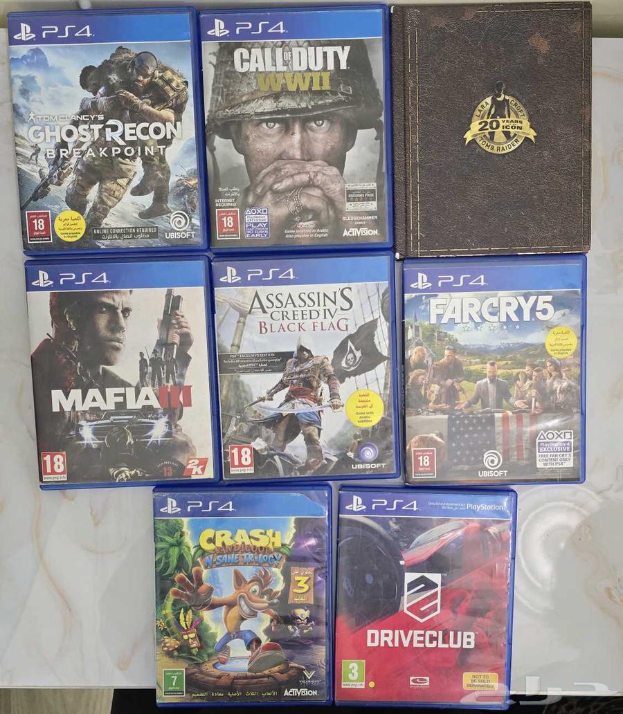 أشرطة سوني 4 مستعمله نظيفه للبيع63083079406977110