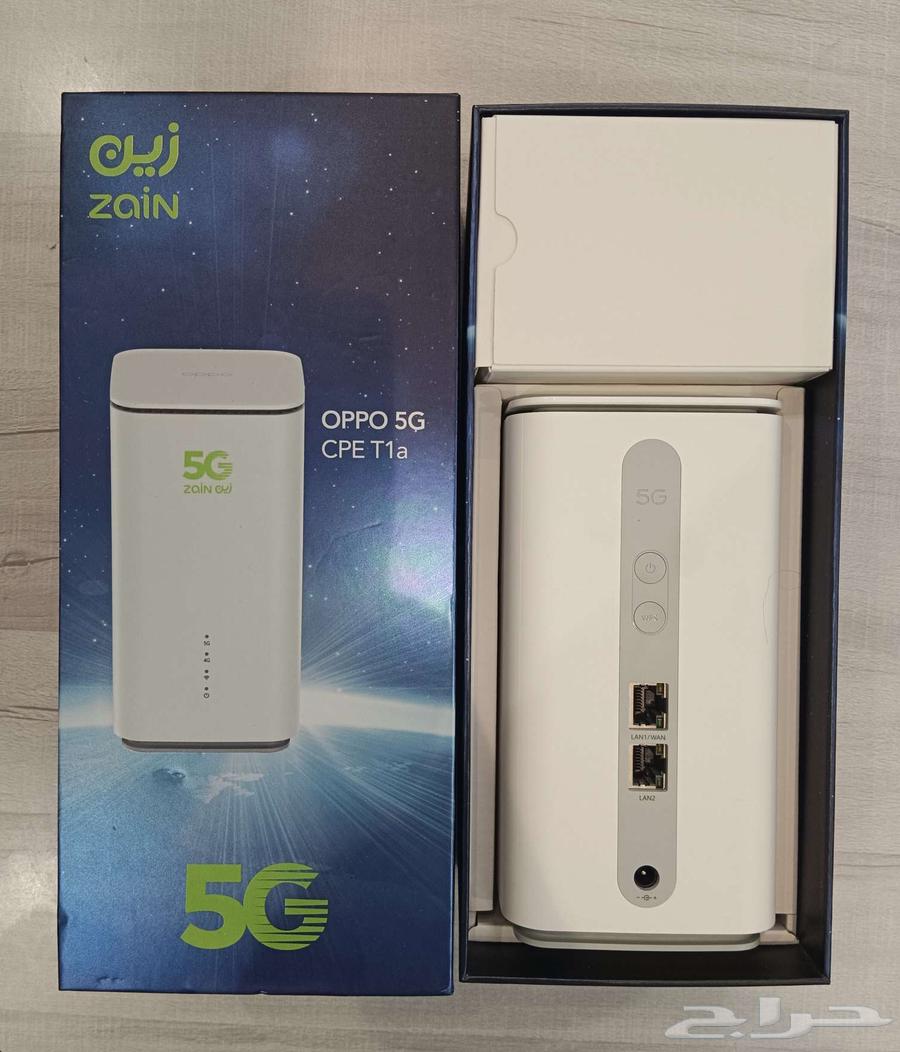للبيع راوتر Zain 5G   OPPO CPE T1a634222363928341121