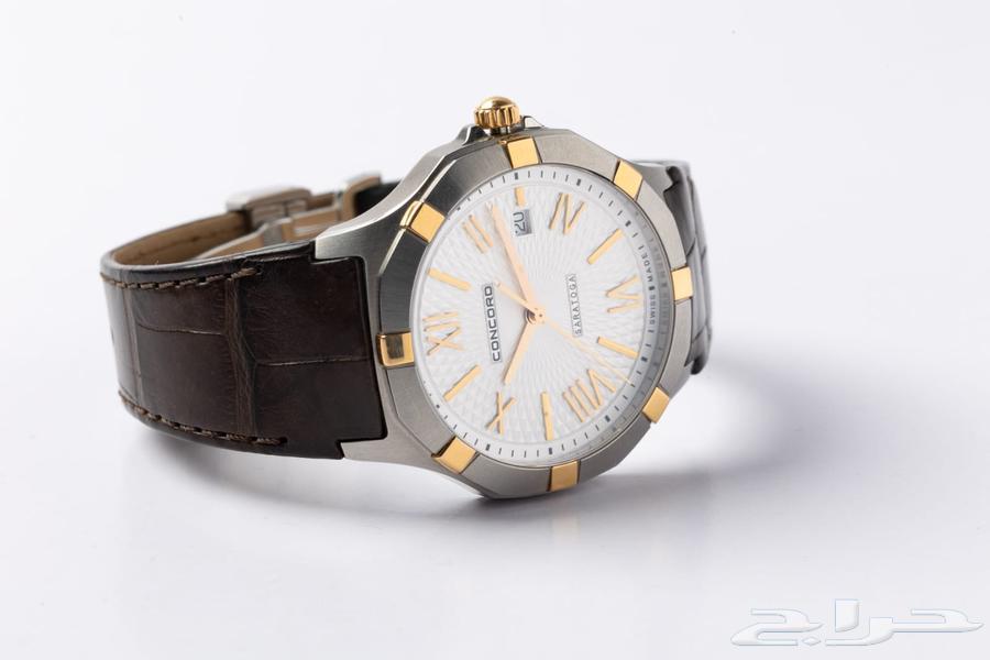 Concord men's watch, like new, original leather strap - quick sale63422290520577113