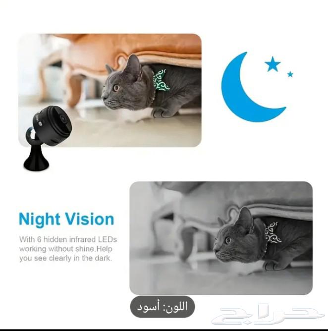 اصغر كاميرا مراقبة دقة عالية واي فاي متوفرة الان63422263431939111