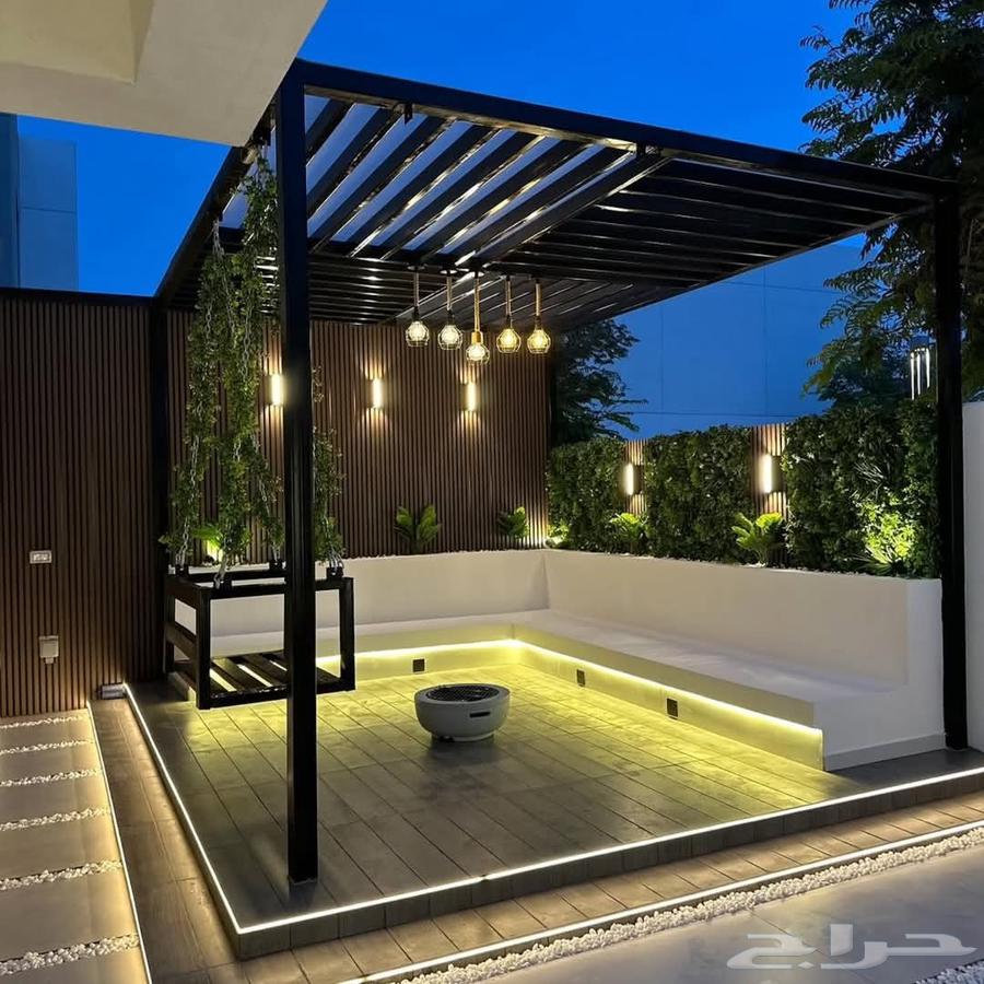 تصميم وتنفيذ حدائق جلسات وديكورات زراعيه63033159730691116