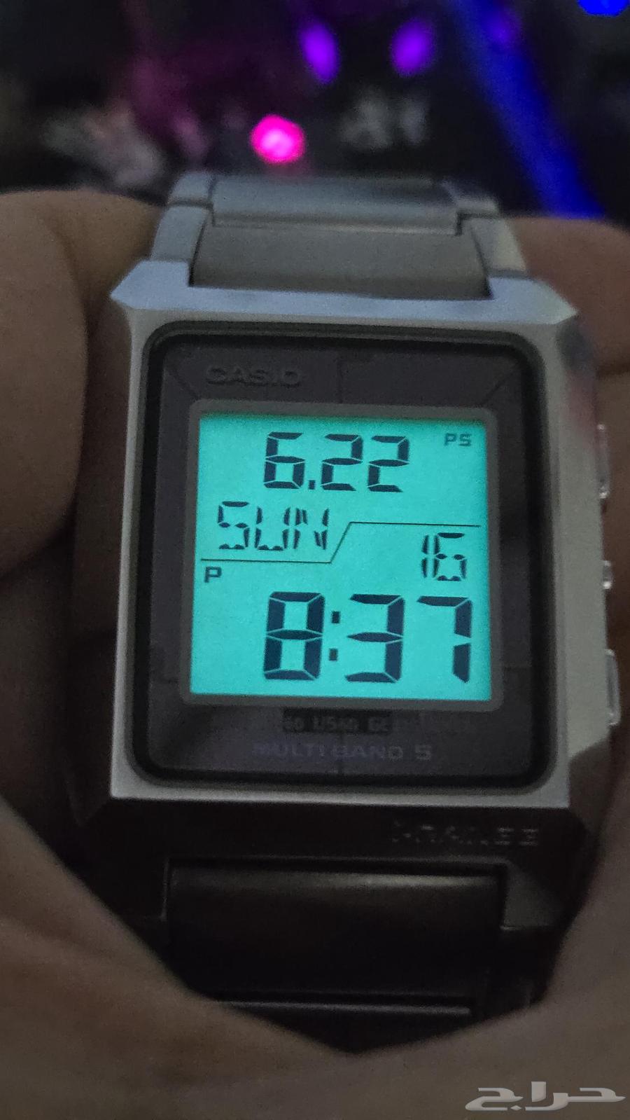 ساعة كاسيو نادره جدا اصدار ياباني Casio i-Range Titunium634147586833941118