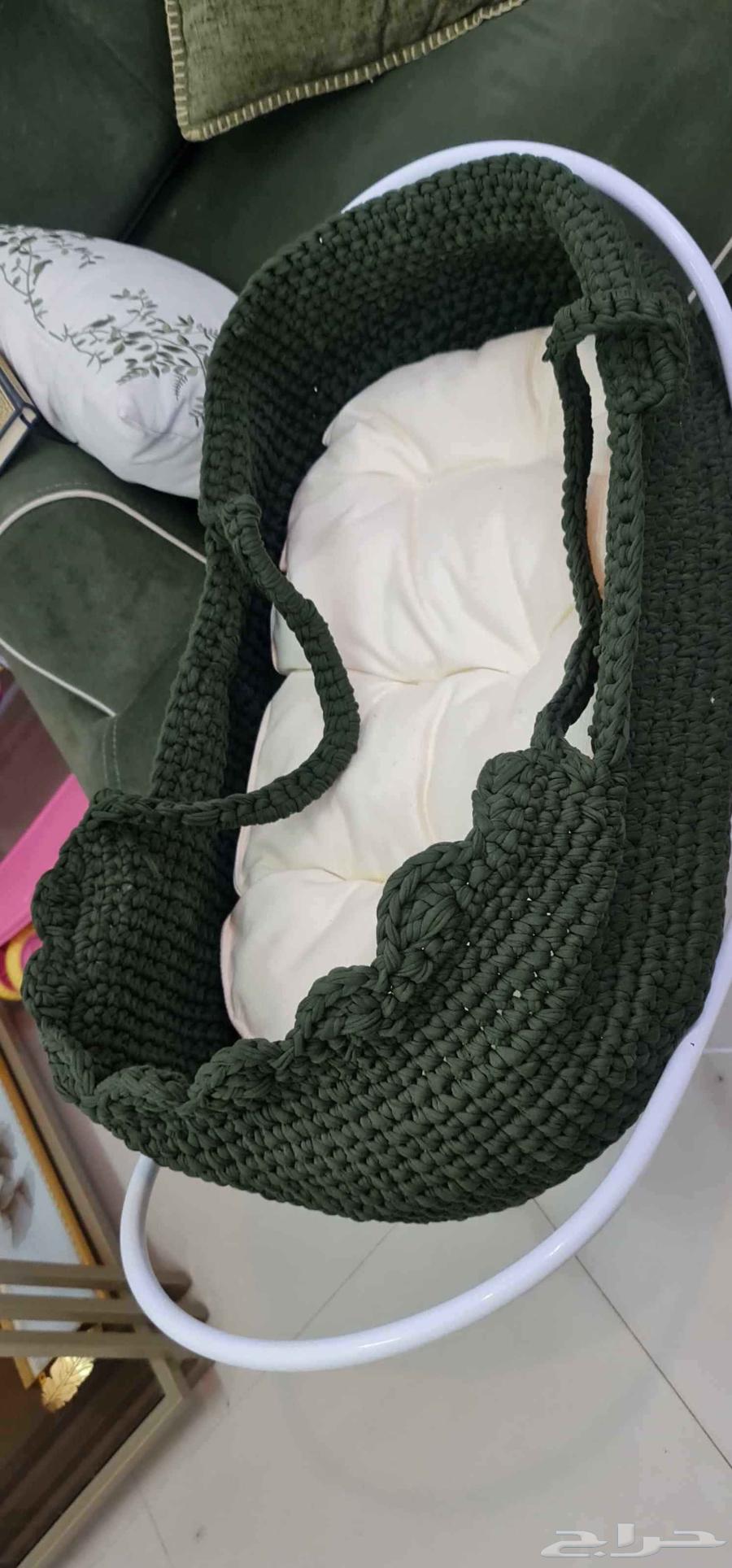 سرير اطفال شغل يدوي  شنطة كروشيه63412517503747111