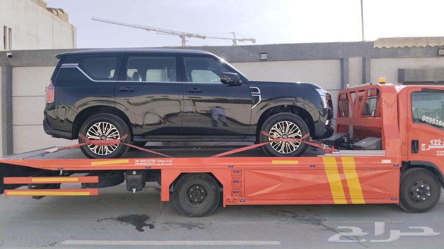 The surface is hydraulic, located in Dammam, transporting cars inside and outside of Riyadh, Tabuk, good.630322862978571122