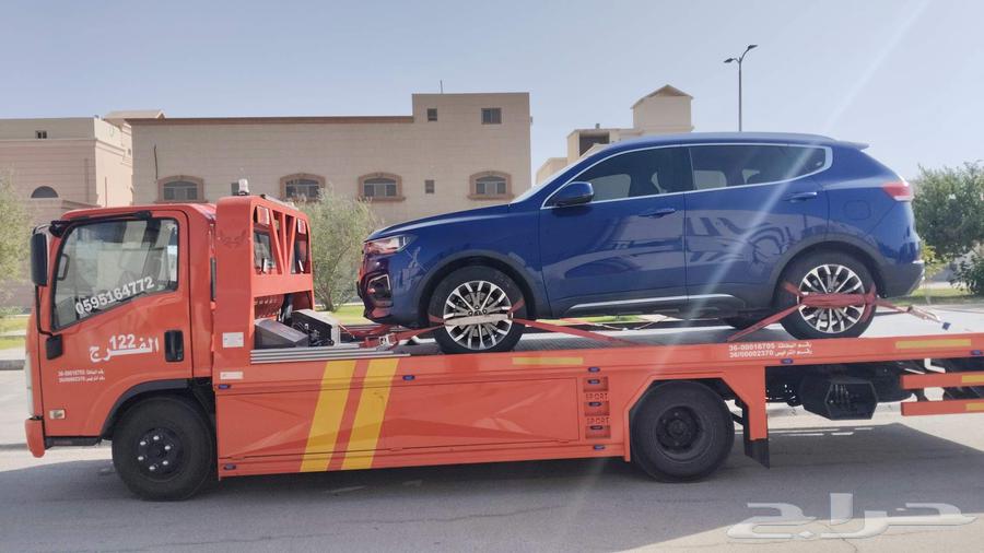 The surface is hydraulic, located in Dammam, transporting cars inside and outside of Riyadh, Tabuk, good.63032286297857112