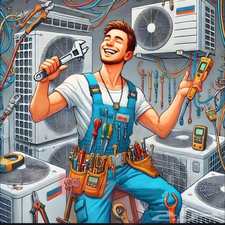 فني تكيف فك وتركيب وغسيل وشحن فريون الاسبلت وتأسيس وصيانه630348250028811121