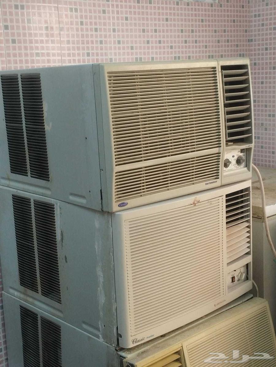For sale 2 window air conditioners working on condition. 1.Alzamil 18 thousand units 163031858018818111