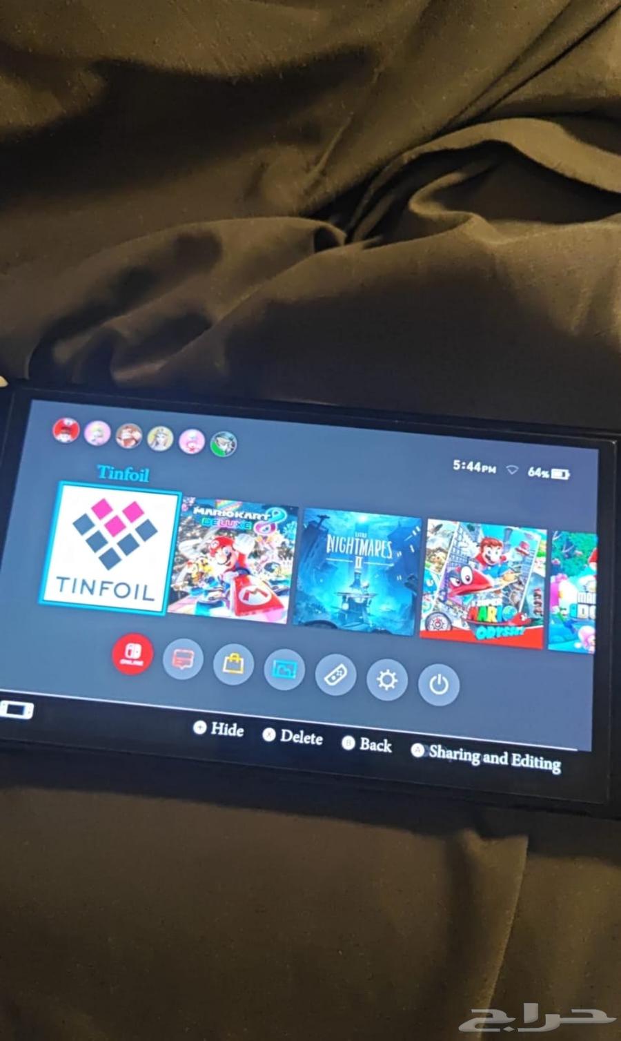 Nintendo Switch OLED modded63404515836545112