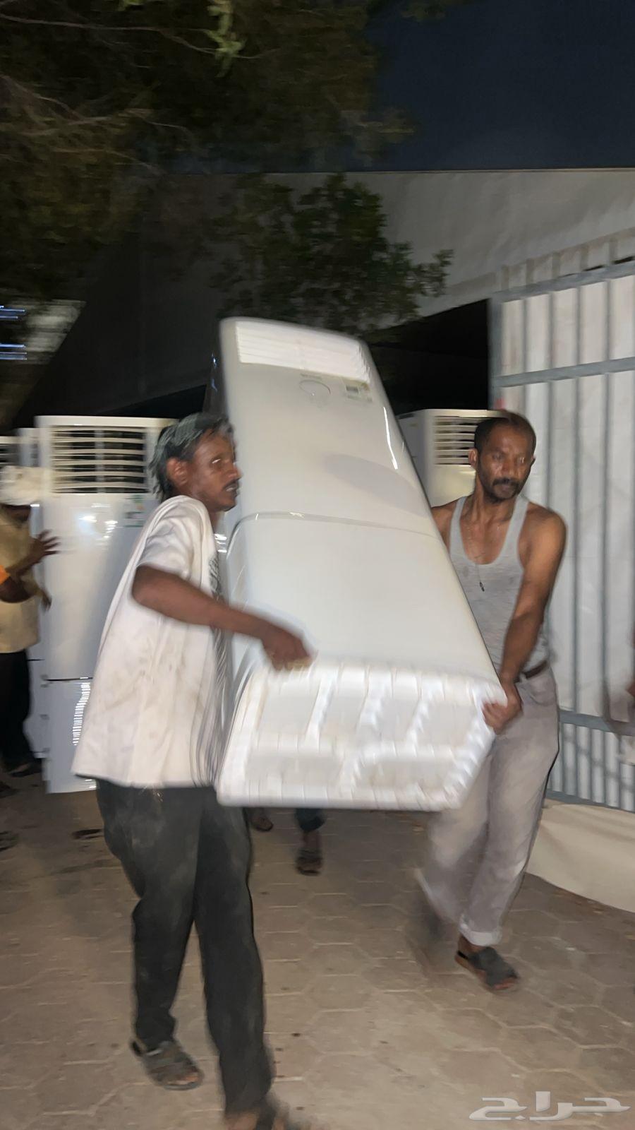 Falcon Media AC units, cabinet and split types, used during Hajj season.63401032077059111