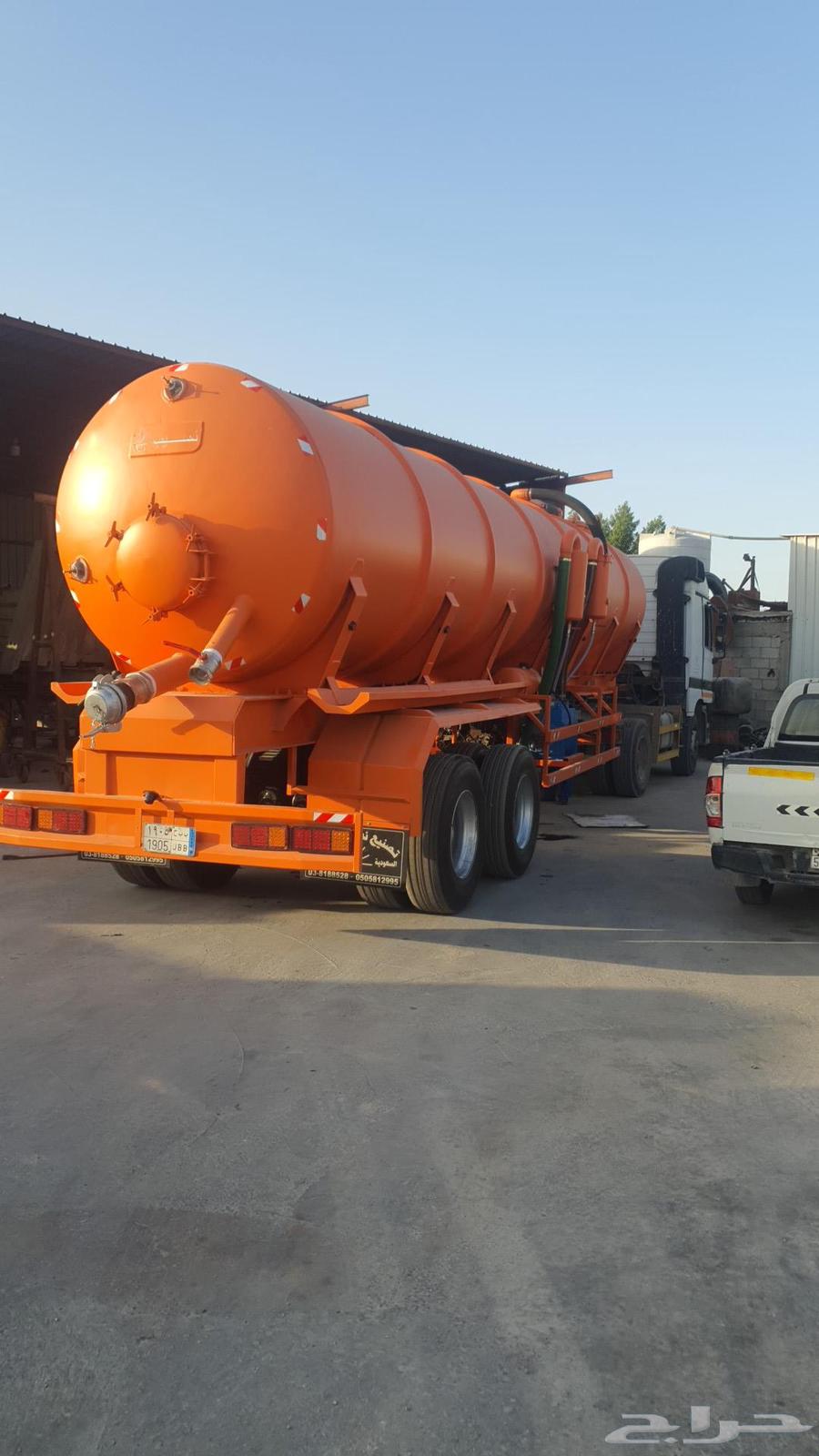 Used vacuum tank, model 2023 11, one year old63613936615939112
