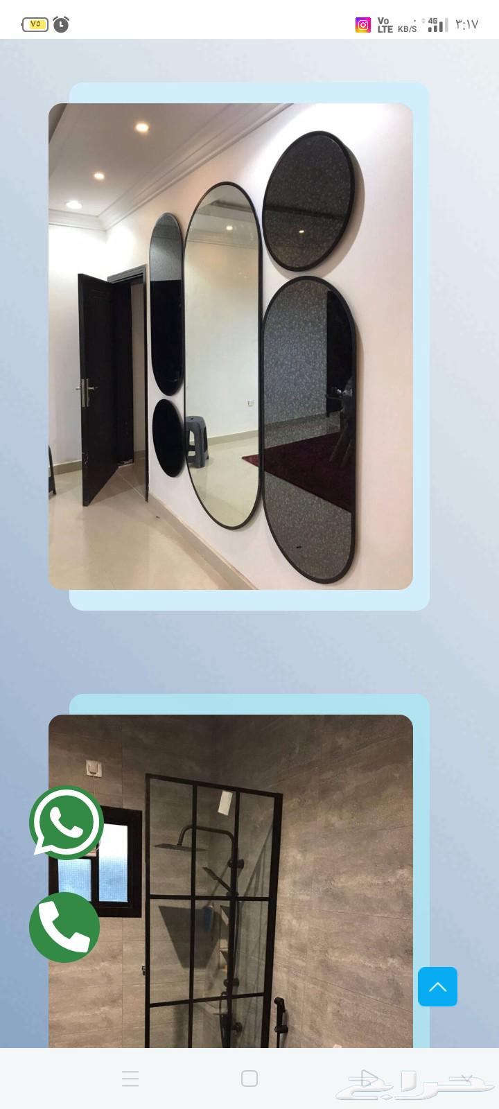 زجاج واجهات و ديكورات منازل كبائن شاور63031015672066111