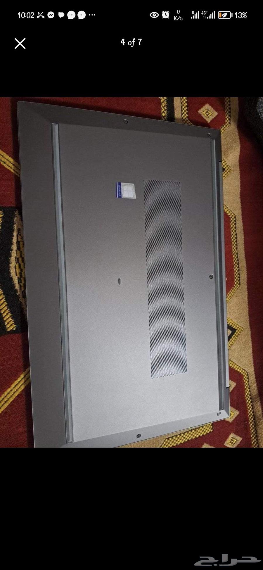 لاب توب من HP للأعمال الشاقة مساحة 512 و رامات 32 جيجا63359762031746111