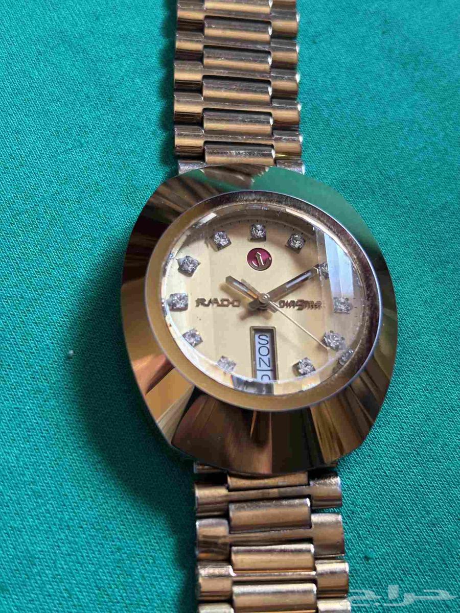 ساعة رادو دياستار ذهبي رجالي Rado diastar watch gold63362155335809111