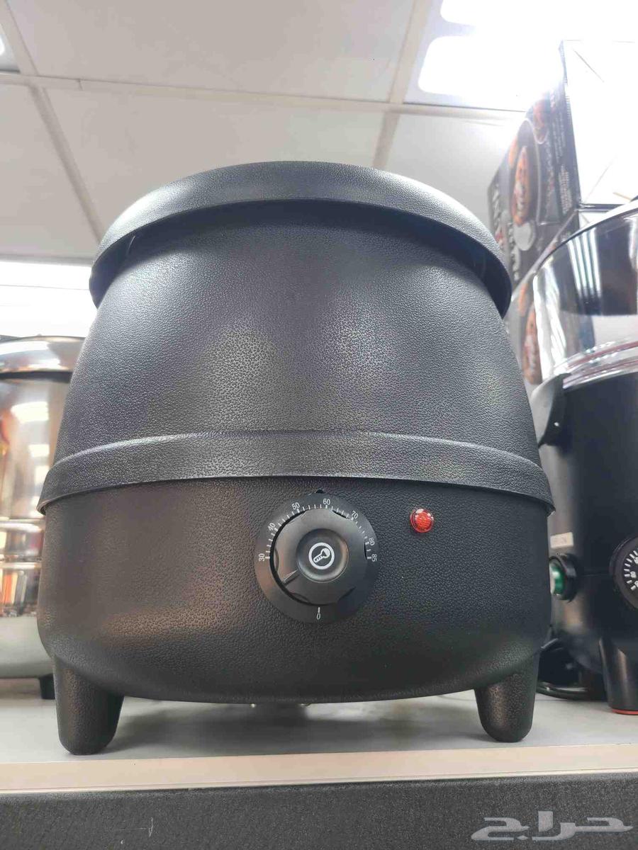 New stainless steel and black soup heater for sale at an excellent price63355661677827114