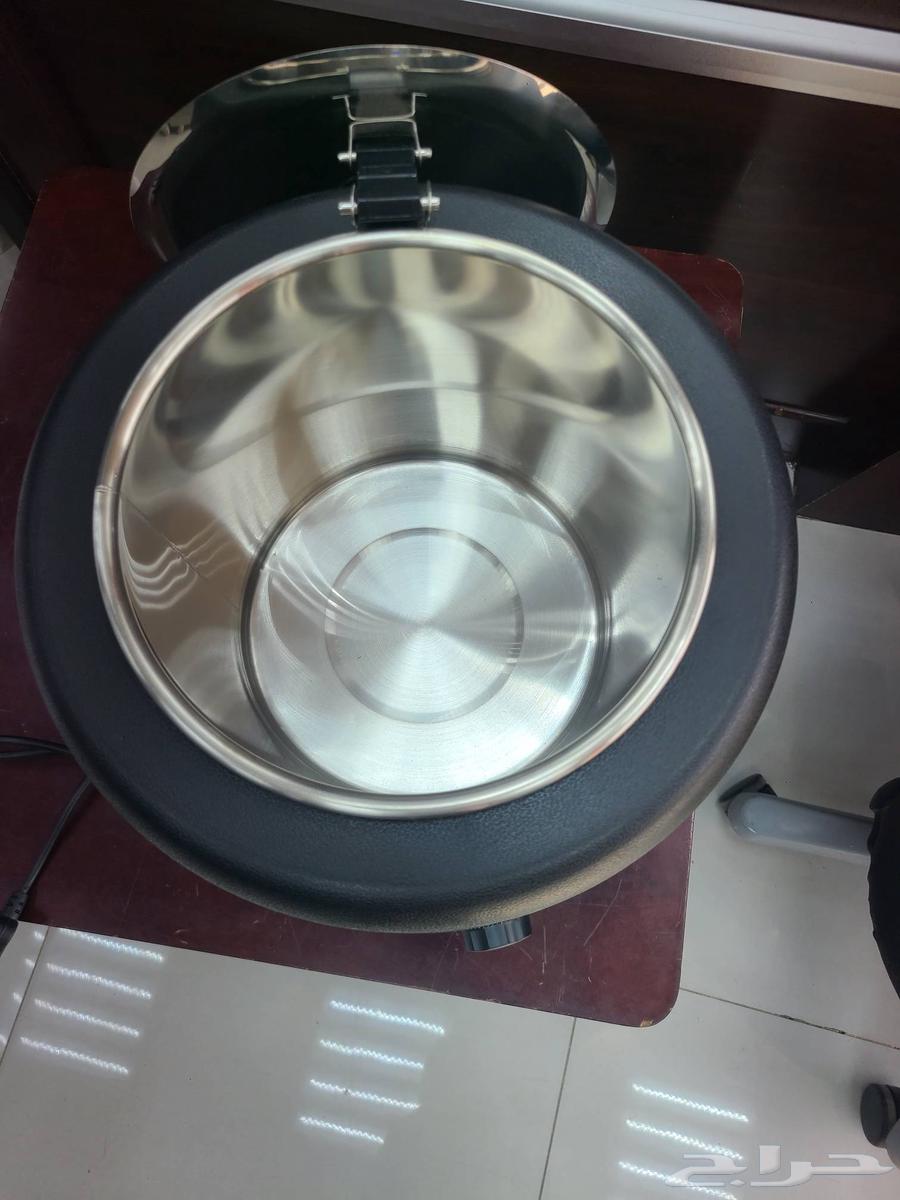 New stainless steel and black soup heater for sale at an excellent price63355661677827111