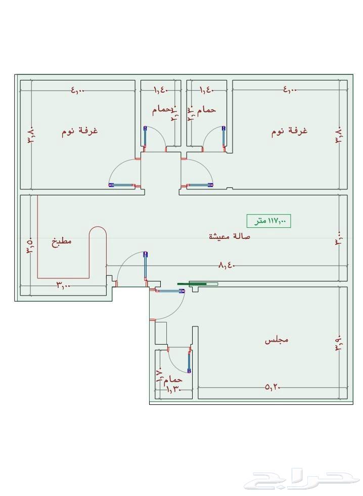 شقق فاخره للتمليك 3غرف 4غرف حي الواحه مخطط سندس63348096323458111