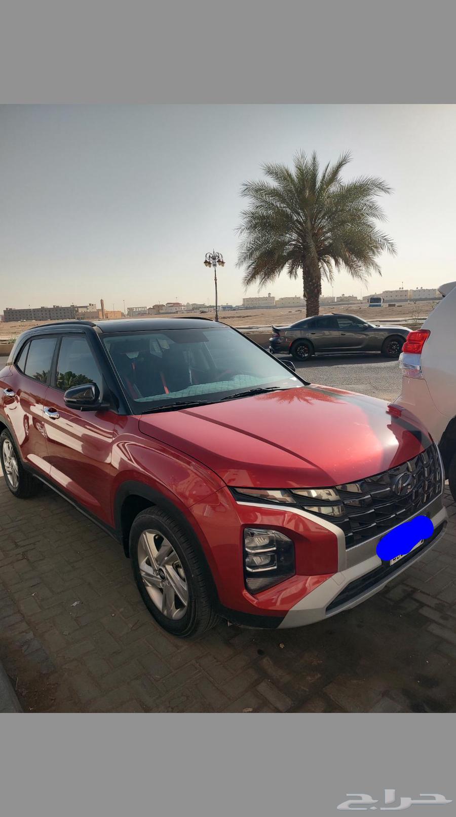 Hyundai Creta Comfort Dual Red and Black Colors for Monthly Rental63615690378626113